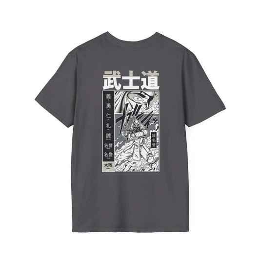 You have lost - Samurai Manga - Unisex T-Shirt - Back Print - STREET STYLE