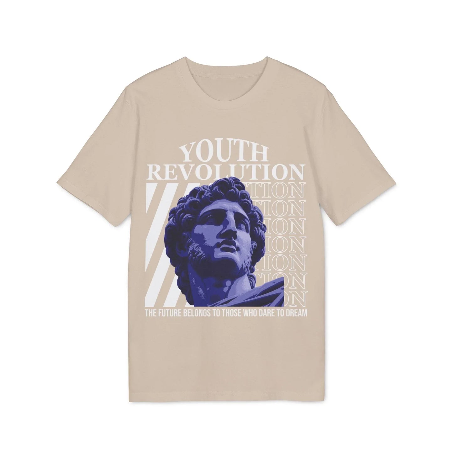 Youth Revolution - Gods Way - Premium Bio Unisex T-Shirt - Front Print - STREET STYLE