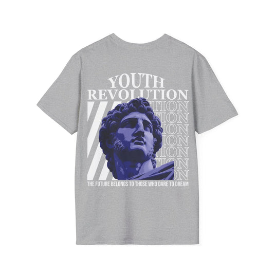 Youth Revolution - Streetwear - Gods Way - Unisex T-Shirt - Back Print - STREET STYLE