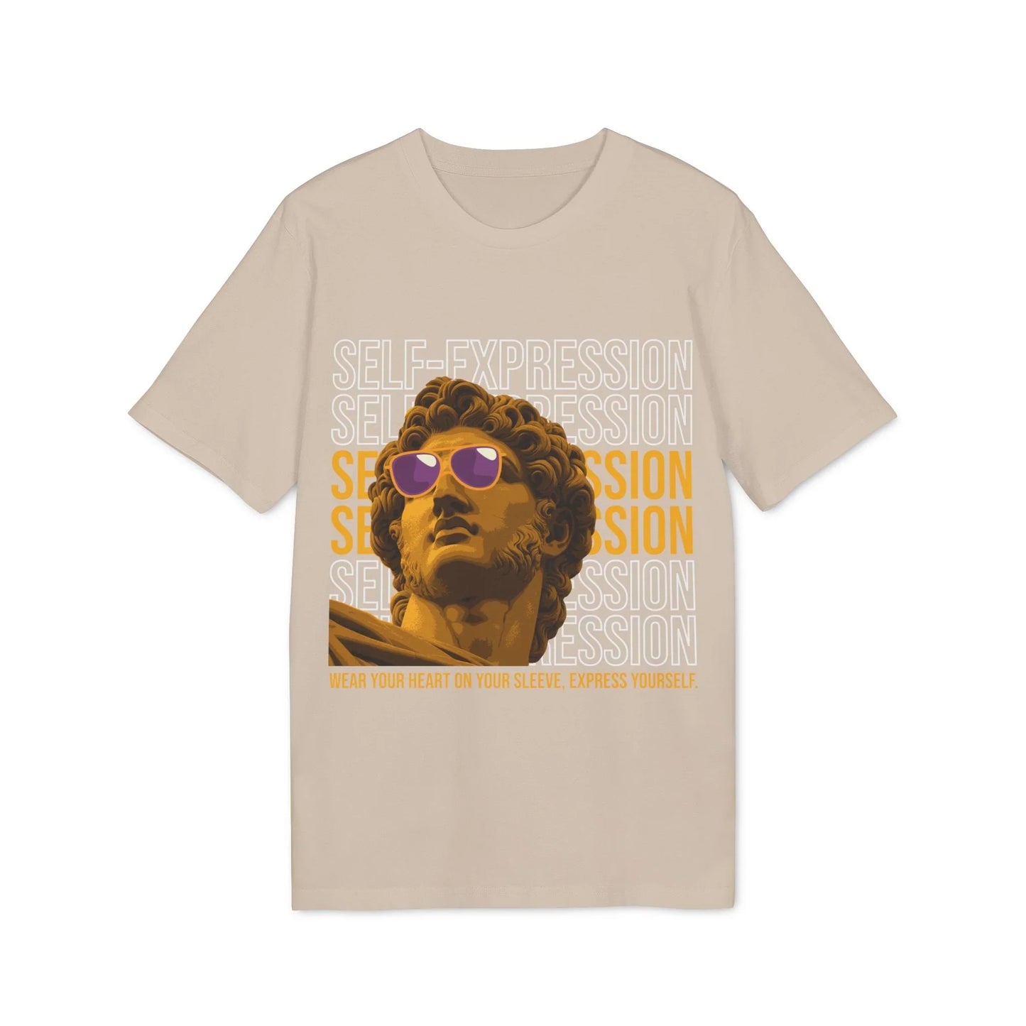 Self-Expression - Gods Way - Premium Bio Unisex T-Shirt - Front Print - STREET STYLE