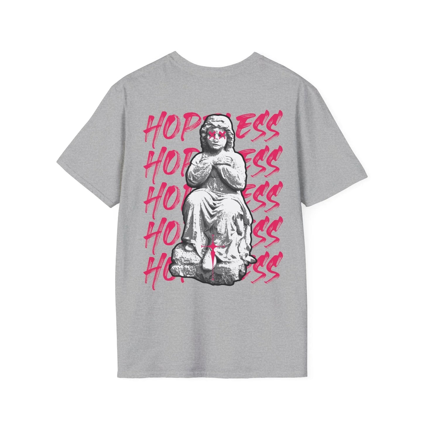 Hopeless - Streetwear - Gods Way - Unisex T-Shirt - Back Print - STREET STYLE