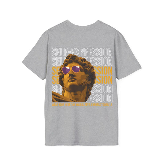 Self-Expression - Streetwear - Gods Way - Unisex T-Shirt - Back Print - STREET STYLE