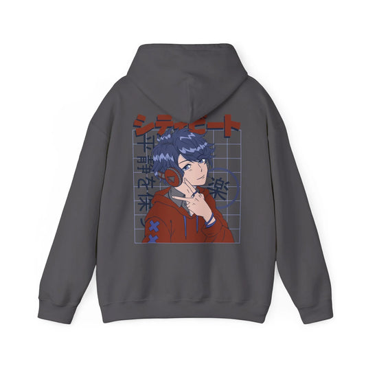 Anime Boy Headphones - Anime World - Unisex Hoodie - STREET STYLE