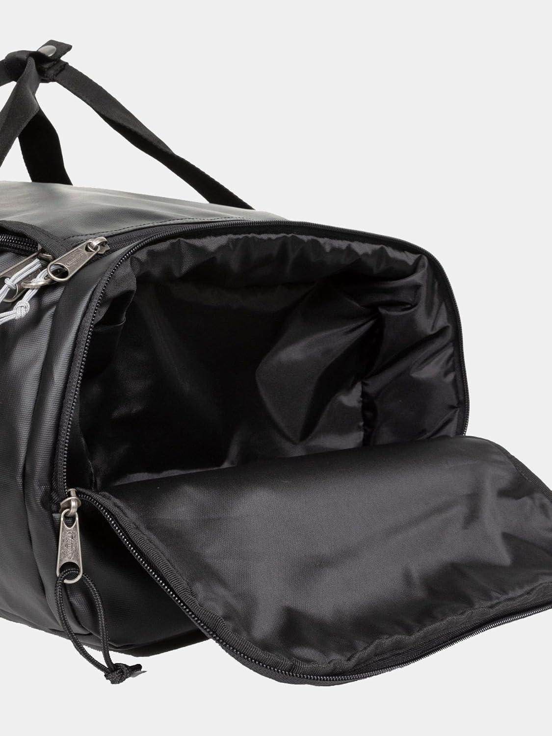 EASTPAK Tarp Duffl'r S Travel Bag, Tarp Black, One Size, Black Tarp, One Size - STREET STYLE