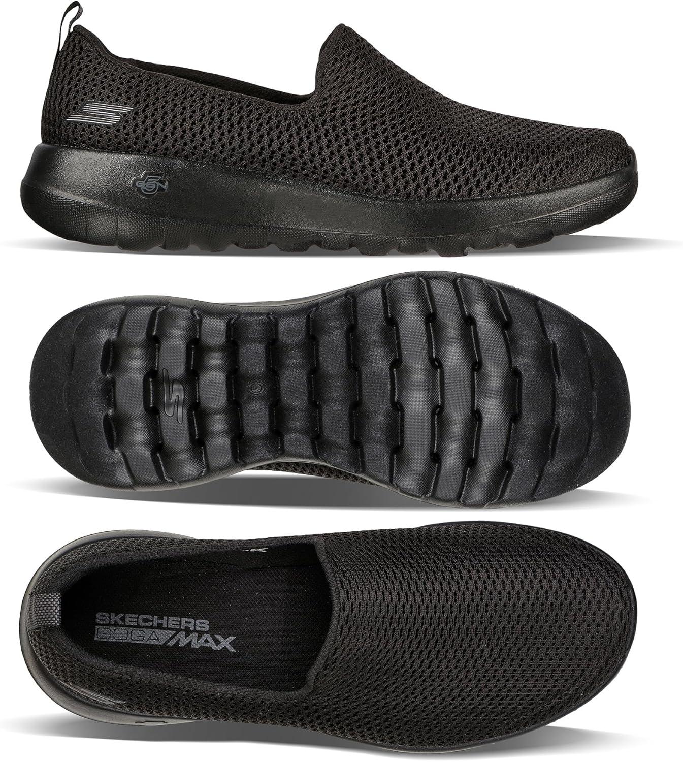 Skechers Go Walk Joy, Women's Trainers, Black Textile Trim, 38 EU - STREET STYLE