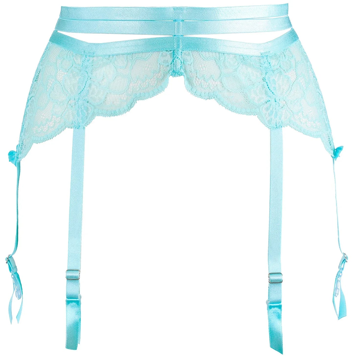 Floral Lace Garter Belt Axami Allure - STREET STYLE
