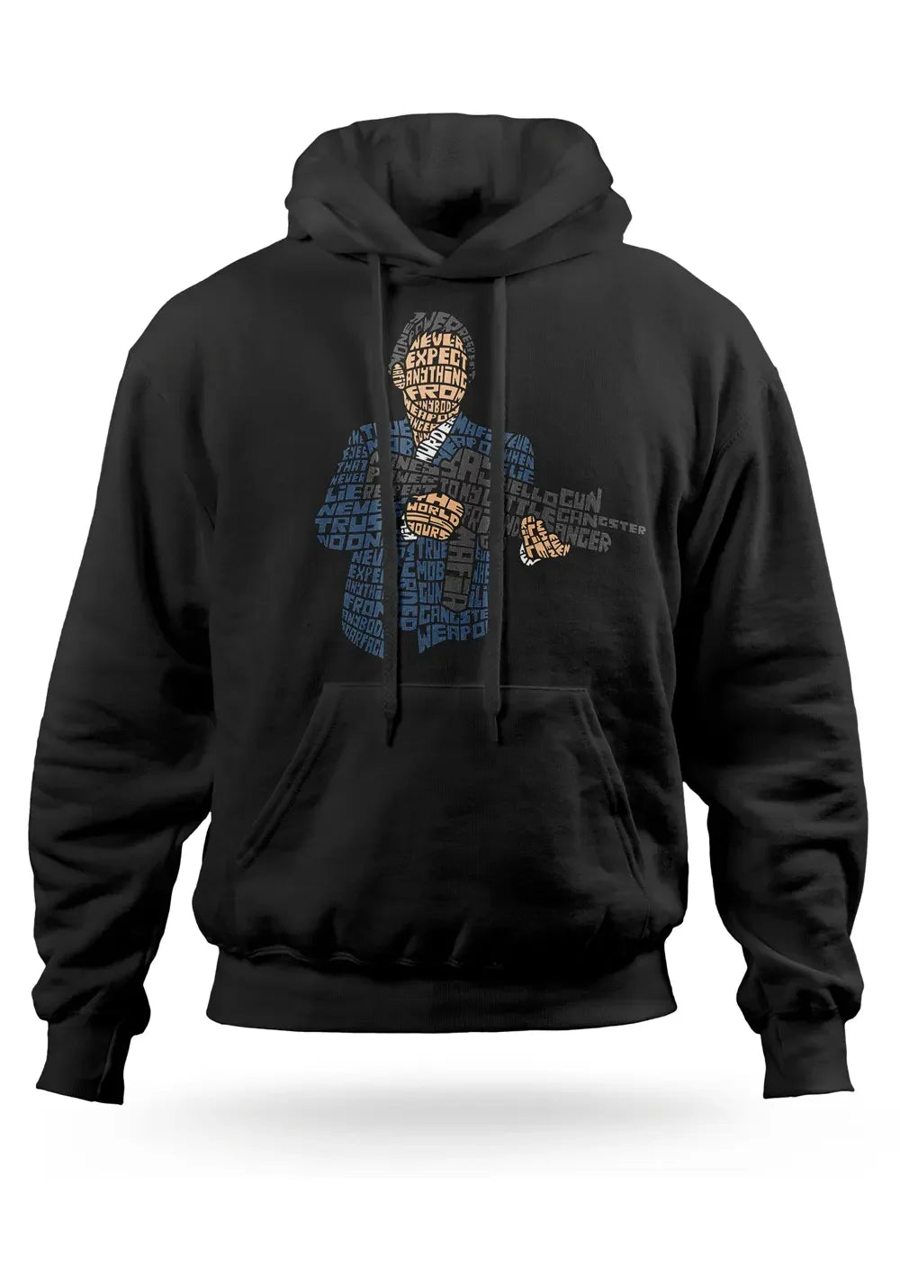 Felpa con Cappuccio Tony Montana Scarface Film Cult - STREET STYLE