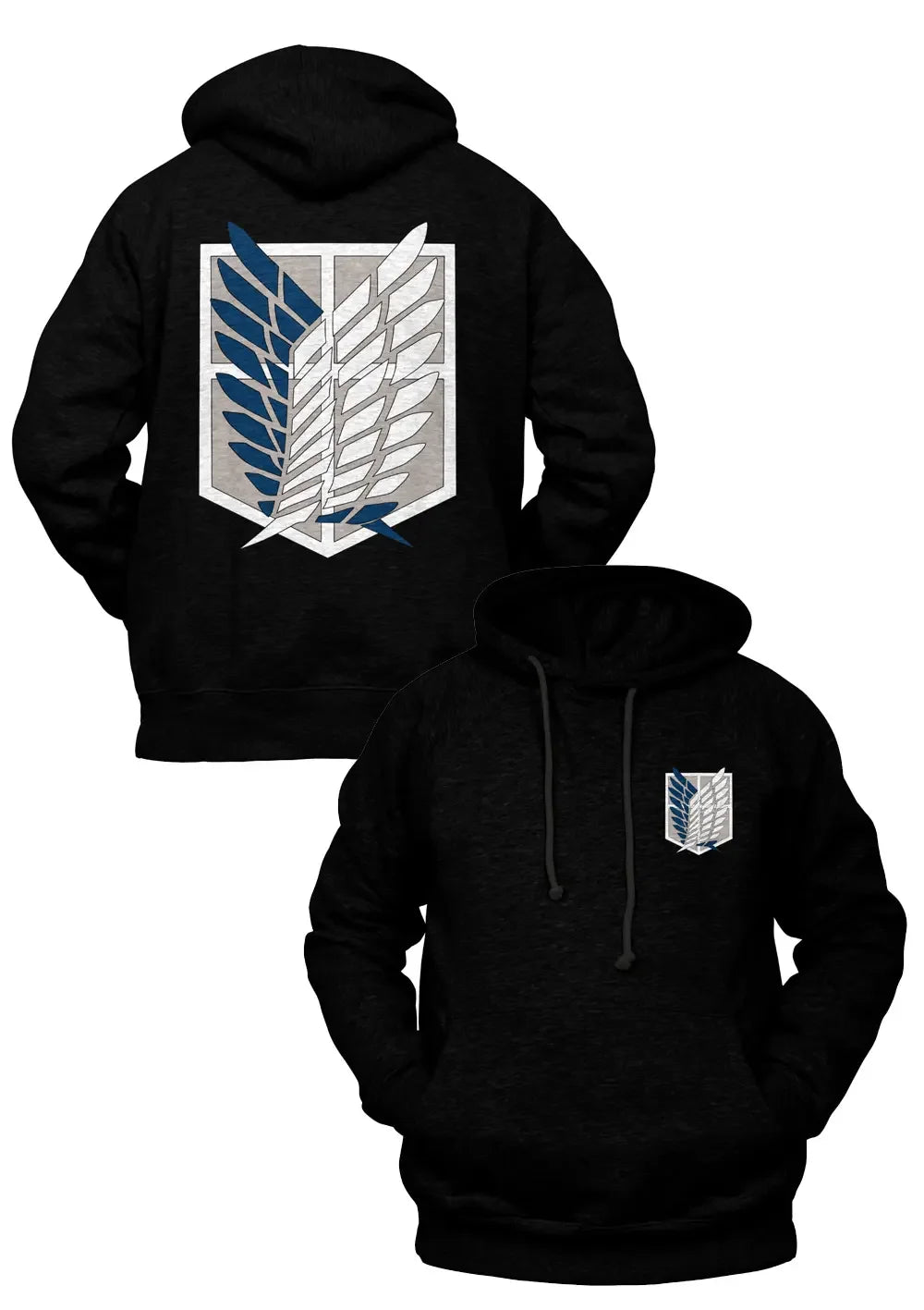 Felpa con cappuccio Corpo di Ricerca Attack on Titan L'attacco dei Giganti Anime - STREET STYLE