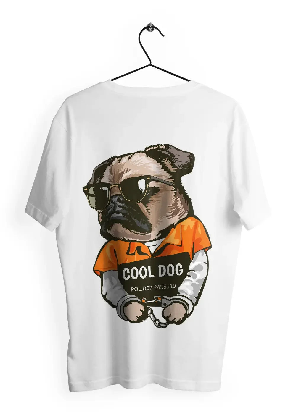 T-Shirt Maglietta Cool Dog Urban Oversize - STREET STYLE
