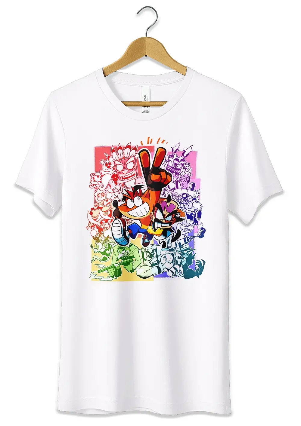 T-Shirt Maglietta Crash Bandicoot 4 Videogames - STREET STYLE