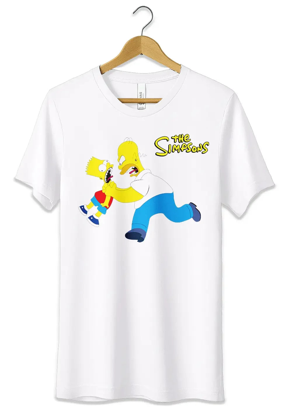 T-Shirt Maglietta The Simpson Homer vs Bart - STREET STYLE