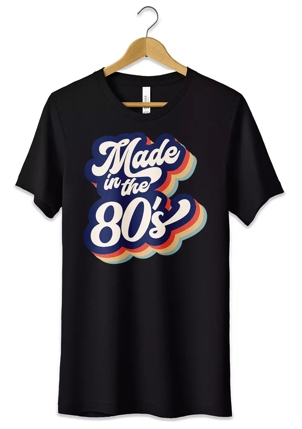 T-Shirt Maglietta Retro Vintage Made in 80s Style - STREET STYLE