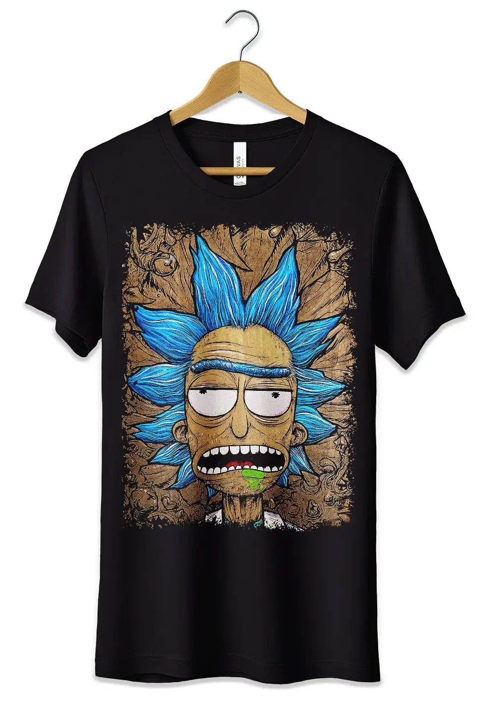 T-Shirt Maglietta Rick e Morty Ritratto Rick Sanchez - STREET STYLE