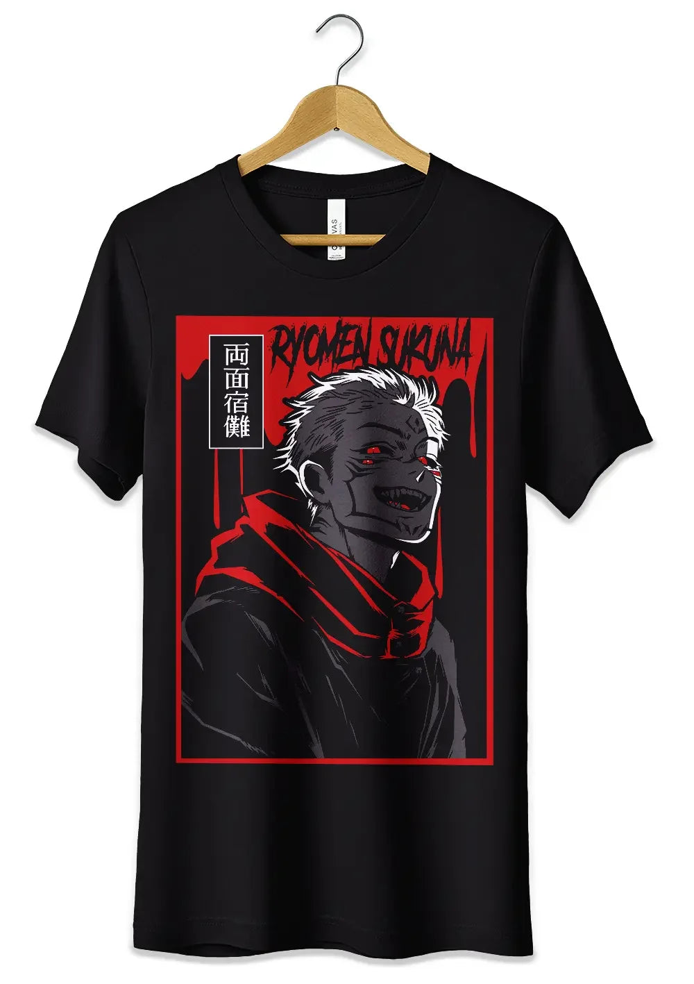 T-Shirt Maglietta Anime Jujutsu Kaisen Ryomen Sukuna - STREET STYLE