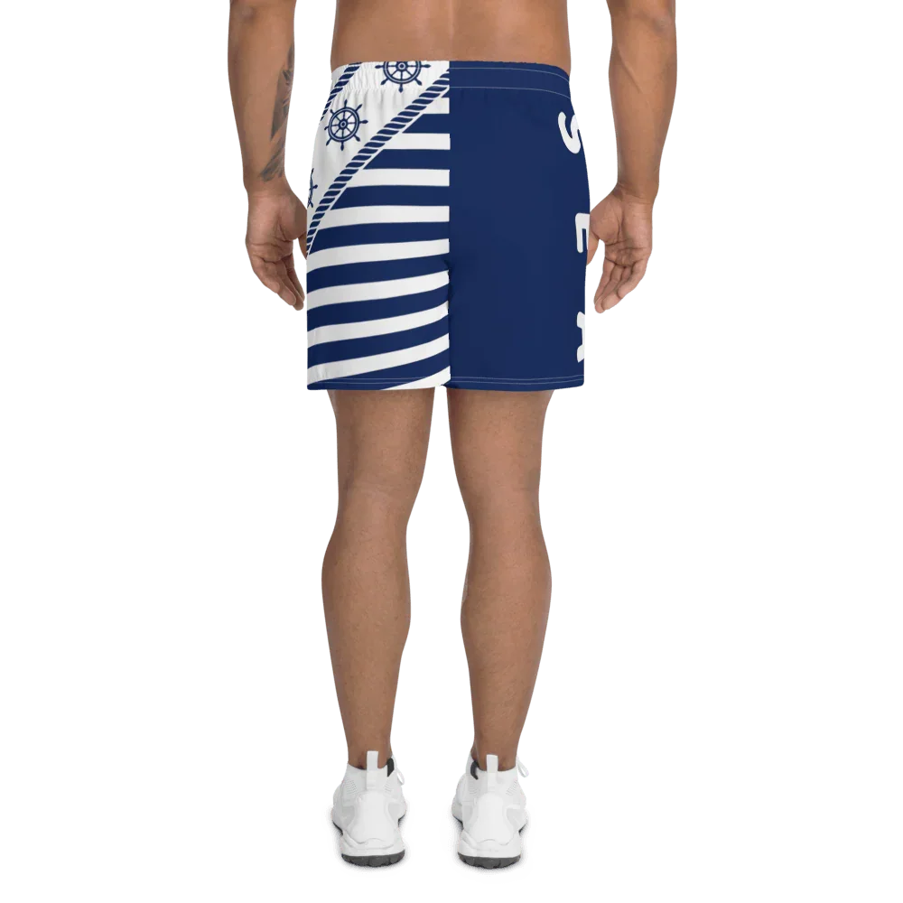 I LOVE RICCIONE Men's Athletic Long Shorts - STREET STYLE