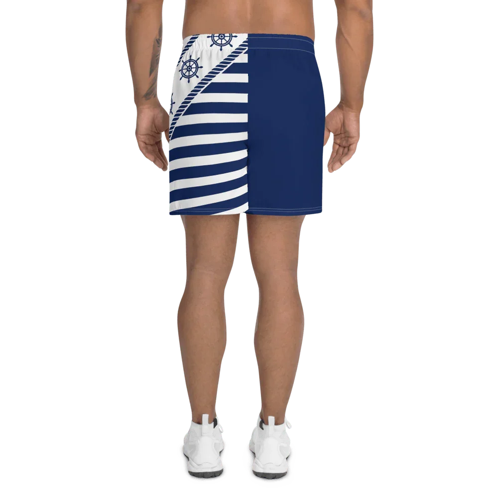 I LOVE RIMINI Men's Athletic Long Shorts - STREET STYLE
