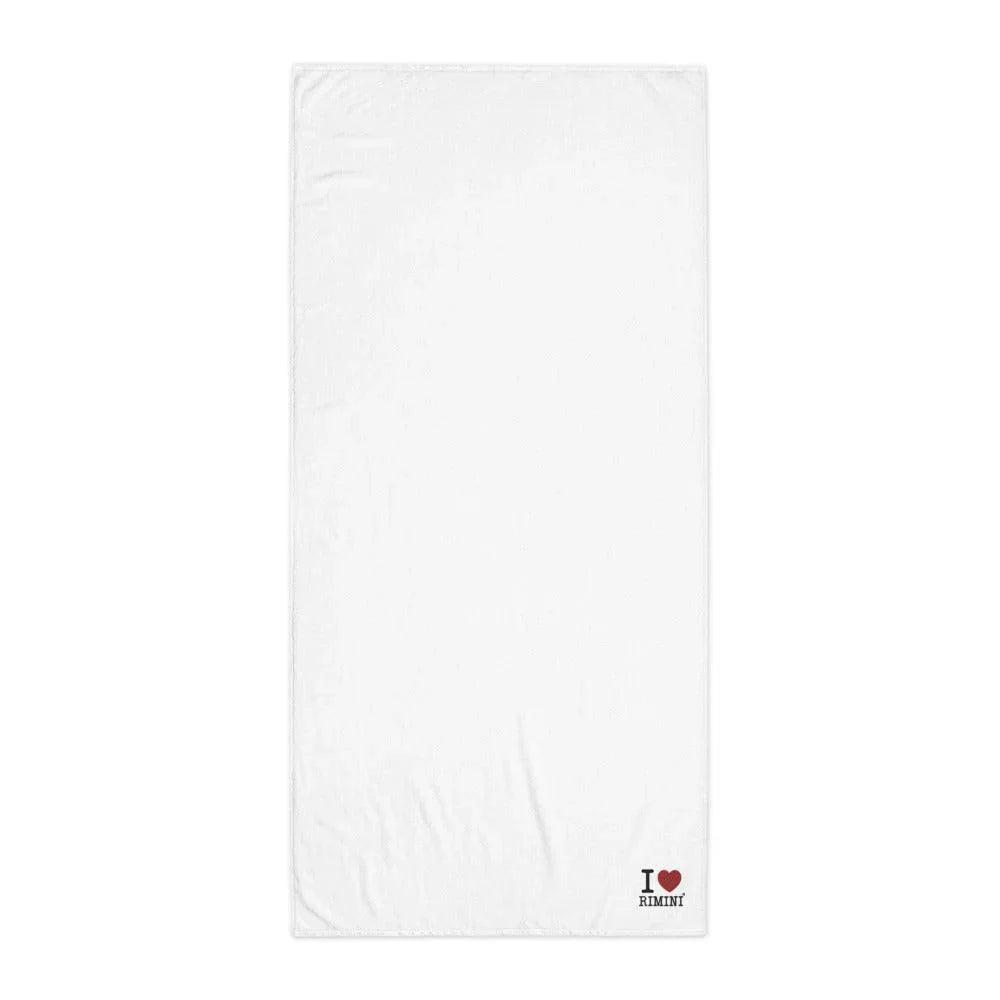 I LOVE RIMINI Oversized Turkish cotton towel - STREET STYLE