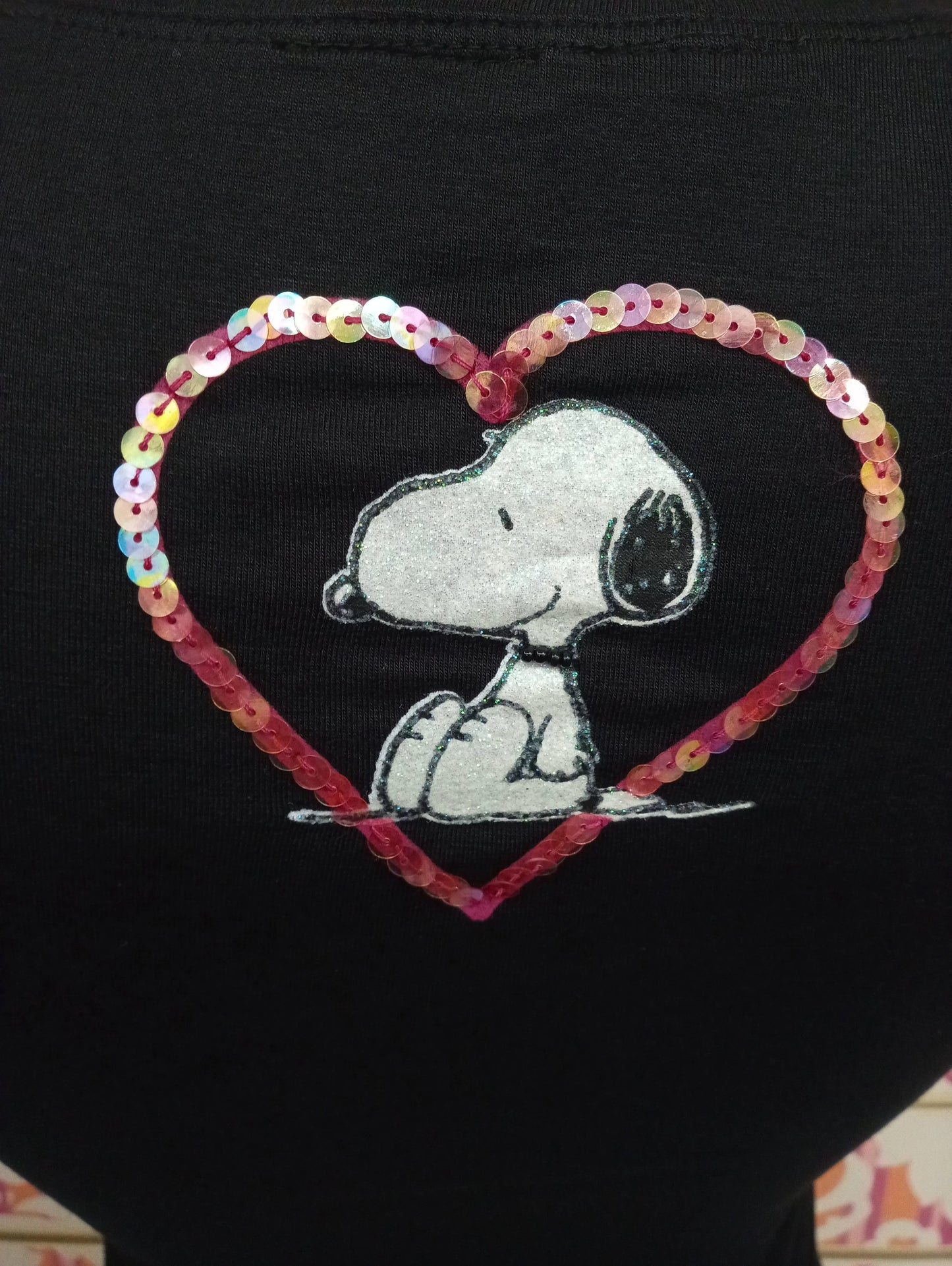 TS590TSW SNOOPY PAILETTES - TOONS T-SHIRT DONNA - STREET STYLE
