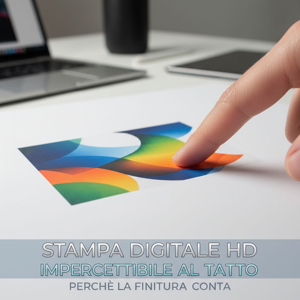 Stampa digitale HD su carta con grafica astratta colorata, finitura liscia, stile moderno urban.