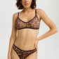 Sheer High-Leg Thong Blush The Mesh Leopard - STREET STYLE