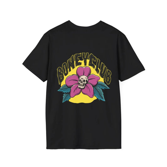 Boney Club - Summer Skulls - Unisex T-Shirt - Back Print - STREET STYLE