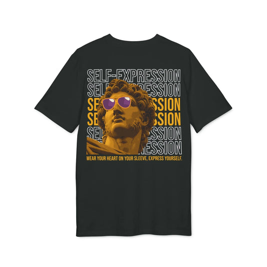 Self-Expression - Gods Way - Premium Bio Unisex T-Shirt - Back Print - STREET STYLE