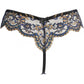 Sheer Lace Thong Panty Axami Sensations - STREET STYLE