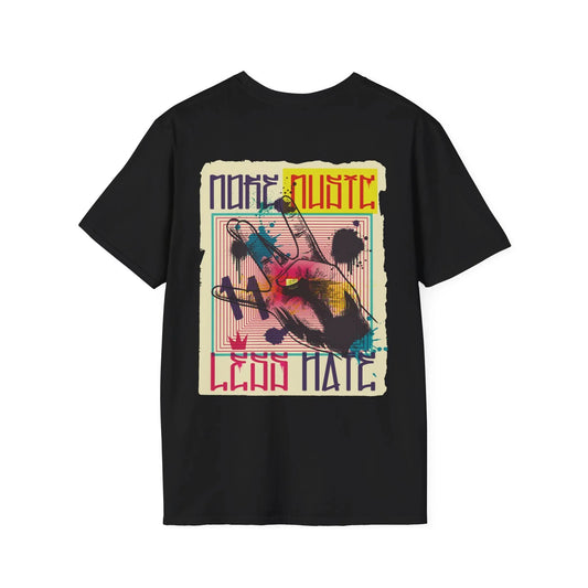 West Side - Urban Graffiti - Unisex T-Shirt - Back Print - STREET STYLE