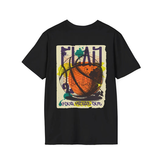 Basketball - Urban Graffiti - Unisex T-Shirt - Back Print - STREET STYLE