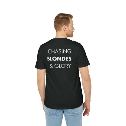 Chasing Blondes & Glory - Everything I Love - Premium Bio Unisex T-Shirt - Back Print - STREET STYLE