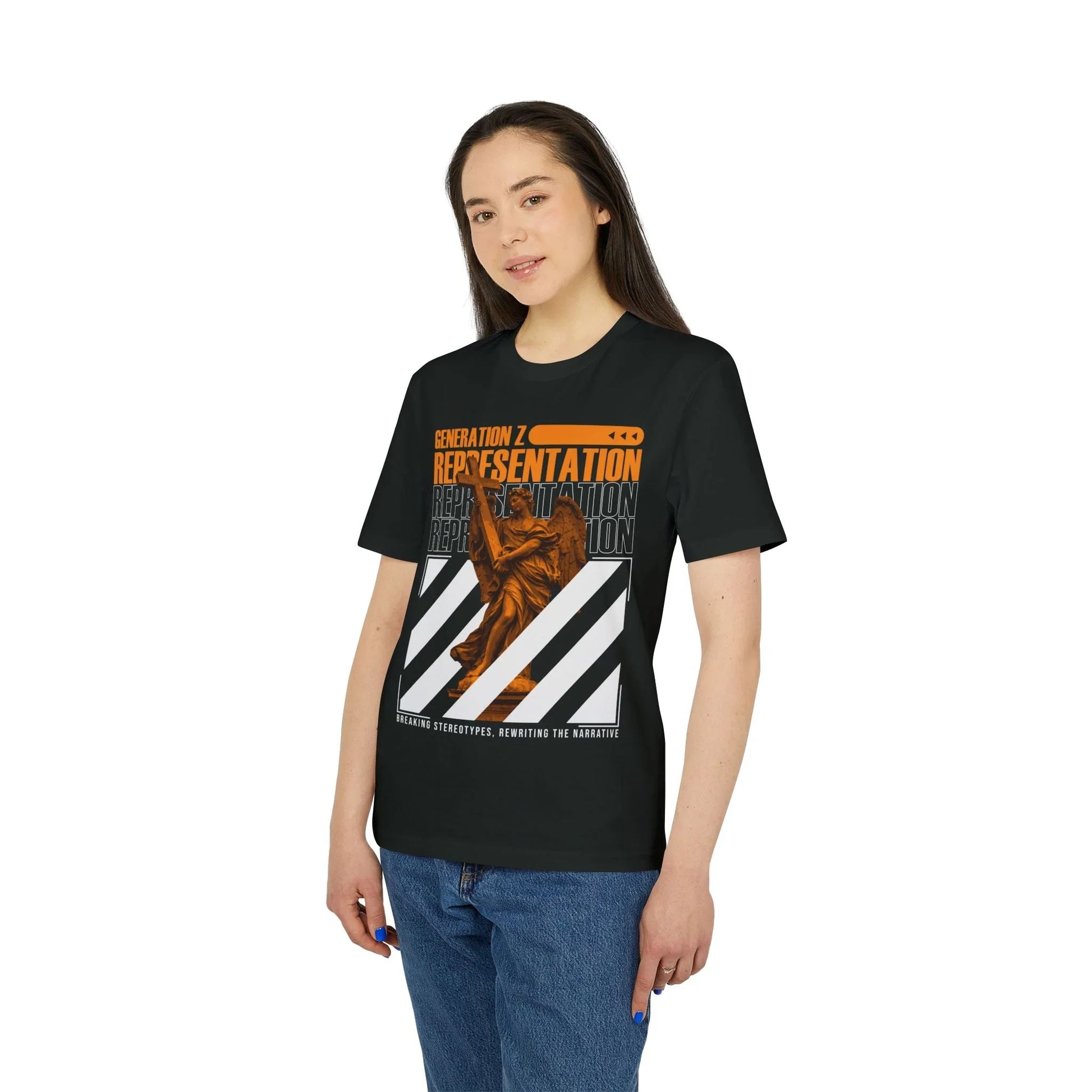 Generation Z Representation - Gods Way - Premium Bio Unisex T-Shirt - Front Print - STREET STYLE