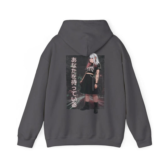 Waiting for you Girl - Anime World - Unisex Hoodie - STREET STYLE