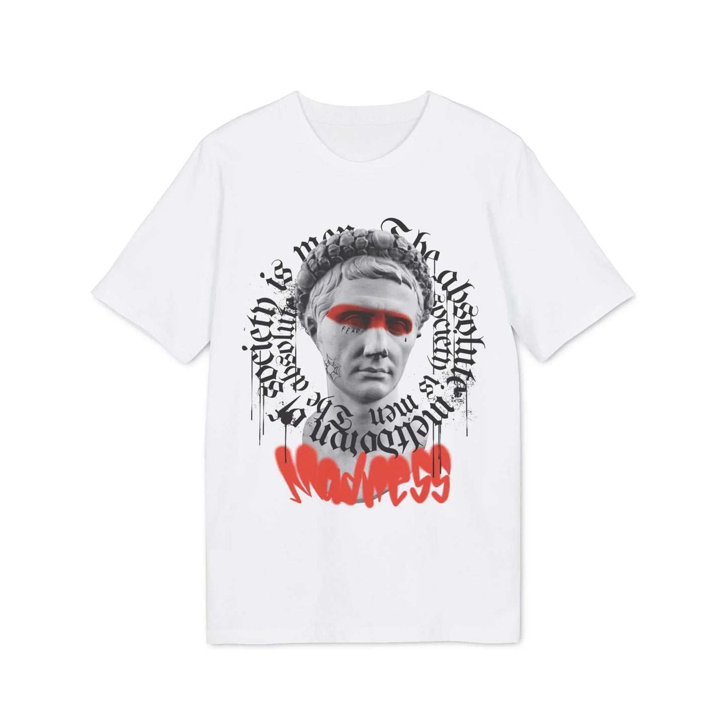 Madness - Gods Way - Premium Bio Unisex T-Shirt - Front Print - STREET STYLE
