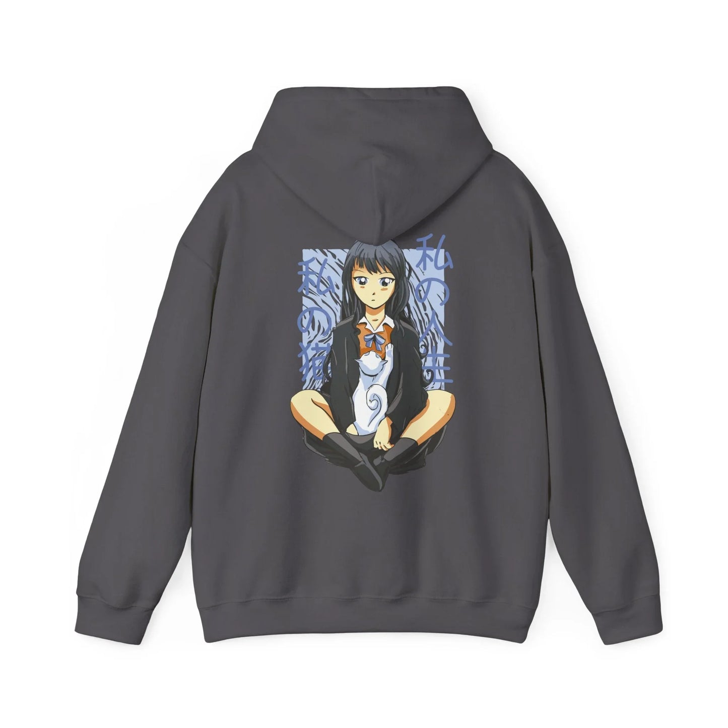Cat Anime Girl - Anime World - Unisex Hoodie - STREET STYLE