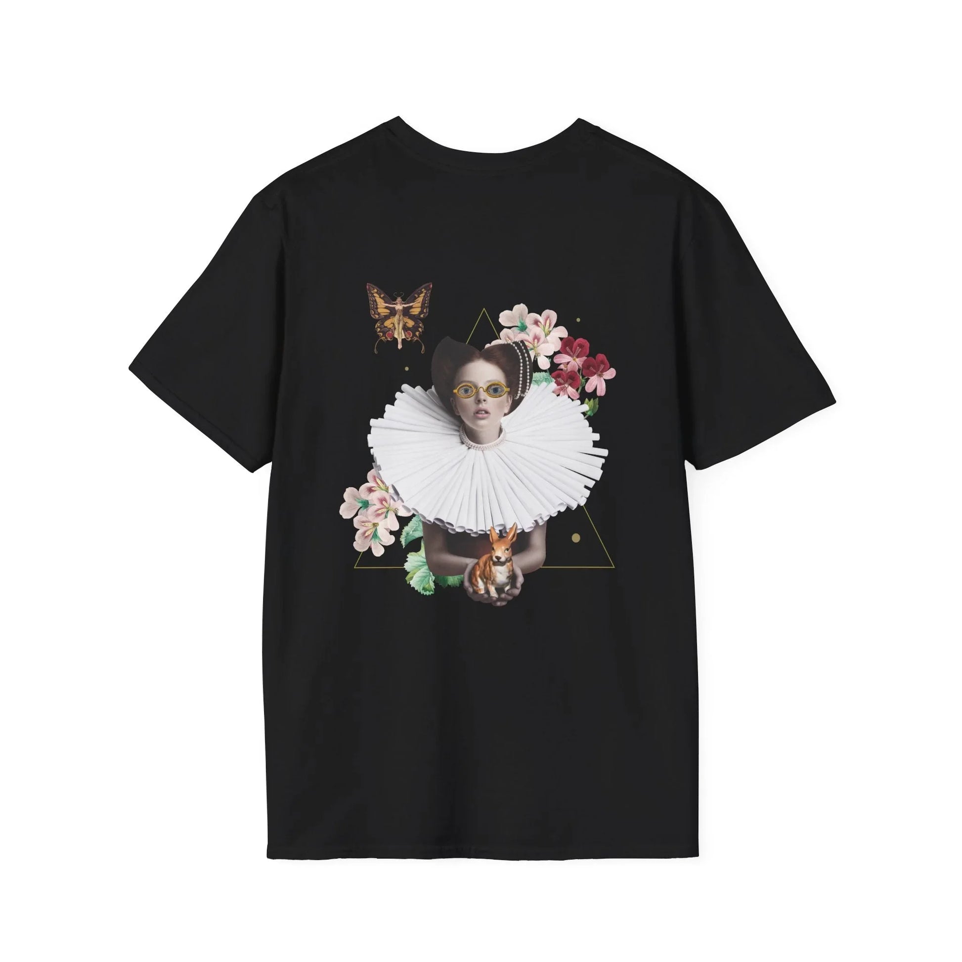 Queen - Quirky Collage - Unisex T-Shirt - Back Print - STREET STYLE