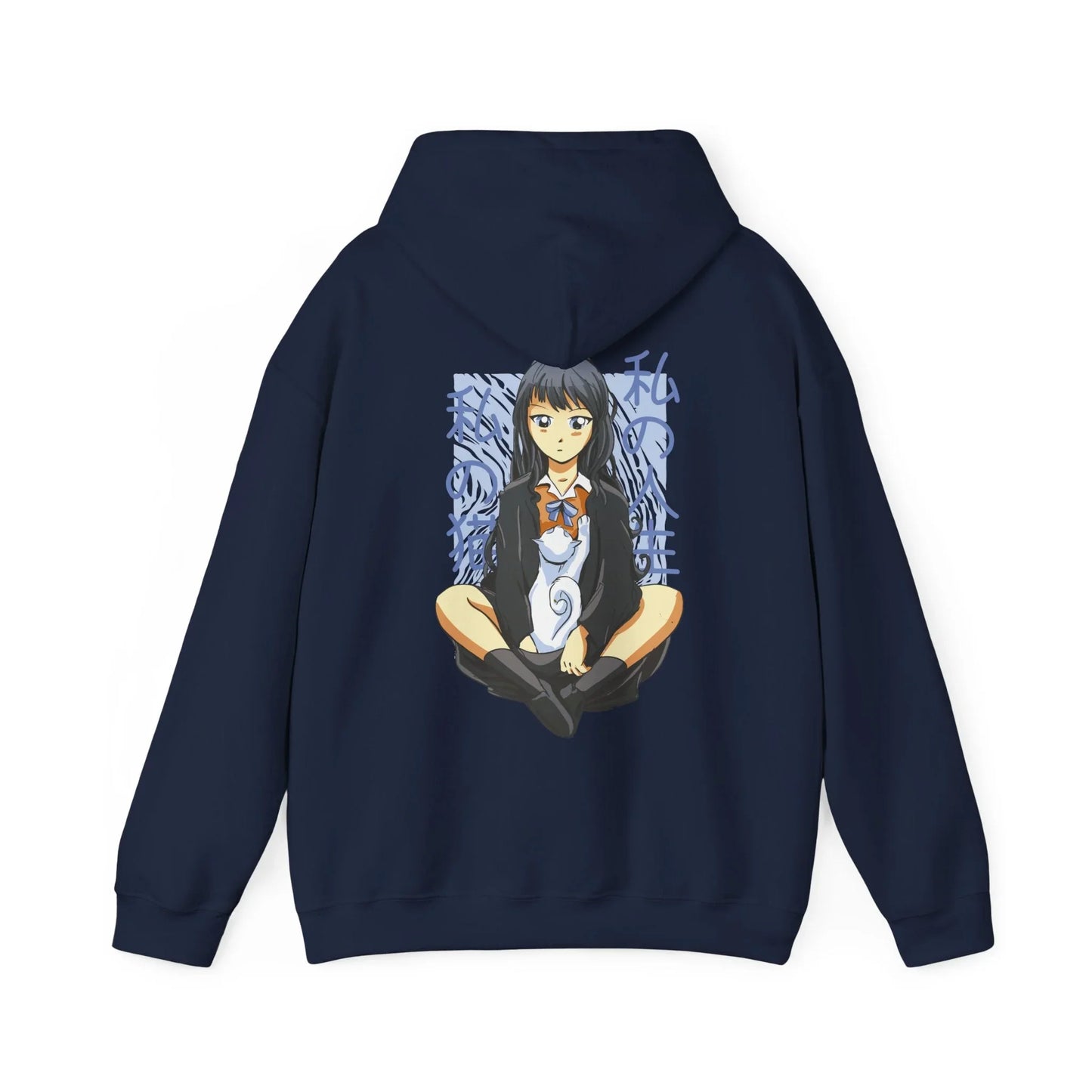 Cat Anime Girl - Anime World - Unisex Hoodie - STREET STYLE