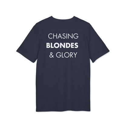 Chasing Blondes & Glory - Everything I Love - Premium Bio Unisex T-Shirt - Back Print - STREET STYLE