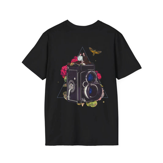 Camera - Quirky Collage - Unisex T-Shirt - Back Print - STREET STYLE