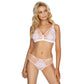 Sheer Lace Wireless Bralette Torfi White - STREET STYLE