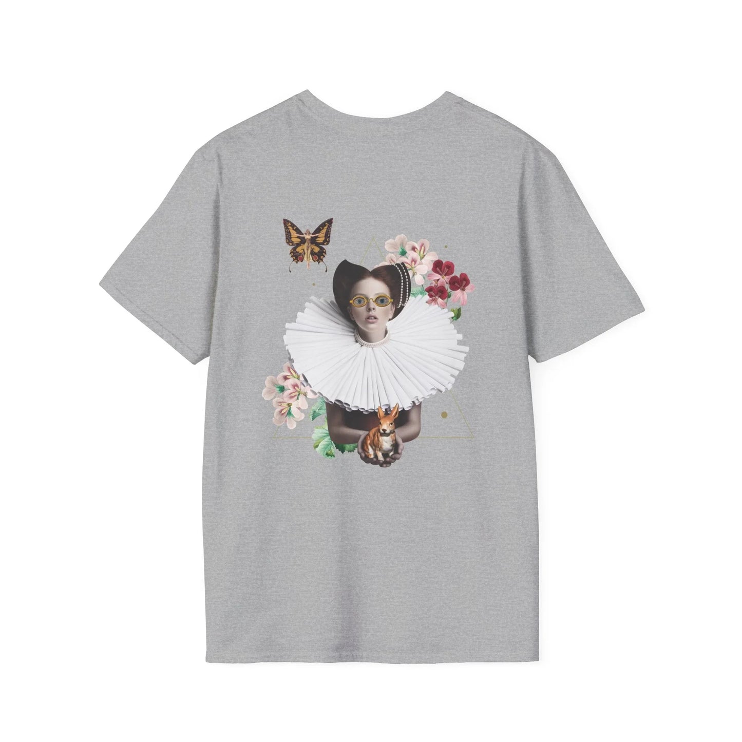 Queen - Quirky Collage - Unisex T-Shirt - Back Print - STREET STYLE