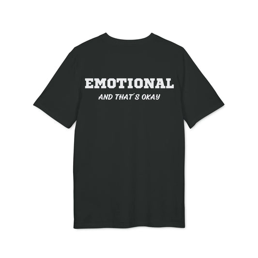Emotional and that´s okay - See the Way - Premium Bio Unisex T-Shirt - Back Print - STREET STYLE