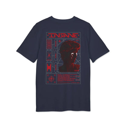 Insane David - Gods Way - Premium Bio Unisex T-Shirt - Back Print - STREET STYLE