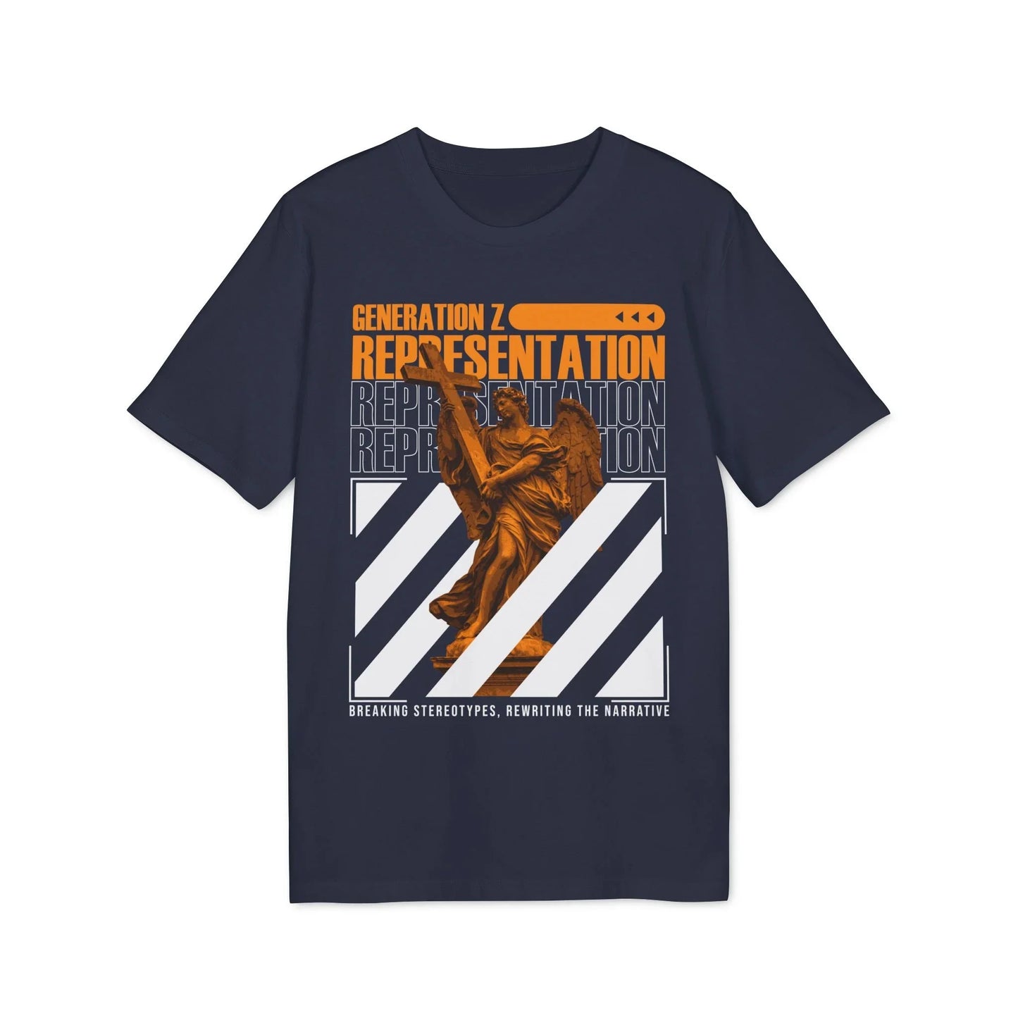Generation Z Representation - Gods Way - Premium Bio Unisex T-Shirt - Front Print - STREET STYLE