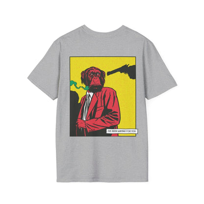 Monkey - Comic Mafia - Unisex T-Shirt - Back Print - STREET STYLE