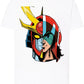 Daitarn 3 viso Ufo Robot 1502 T-shirt Urban Men Uomo 100% Cotone Pettinato JK - STREET STYLE