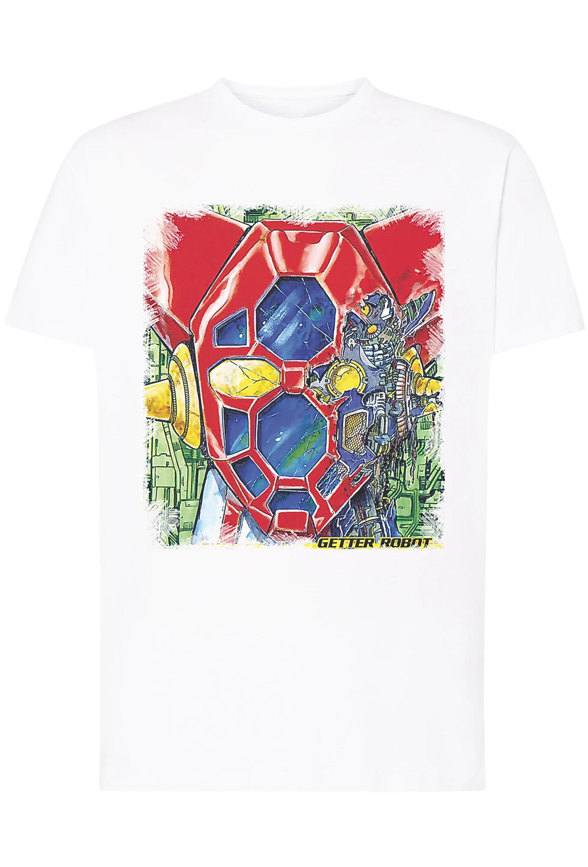 Getter Robot Ufo Robot 1503-4 T-shirt Urban Men Uomo 100% Cotone Pettinato JK - STREET STYLE