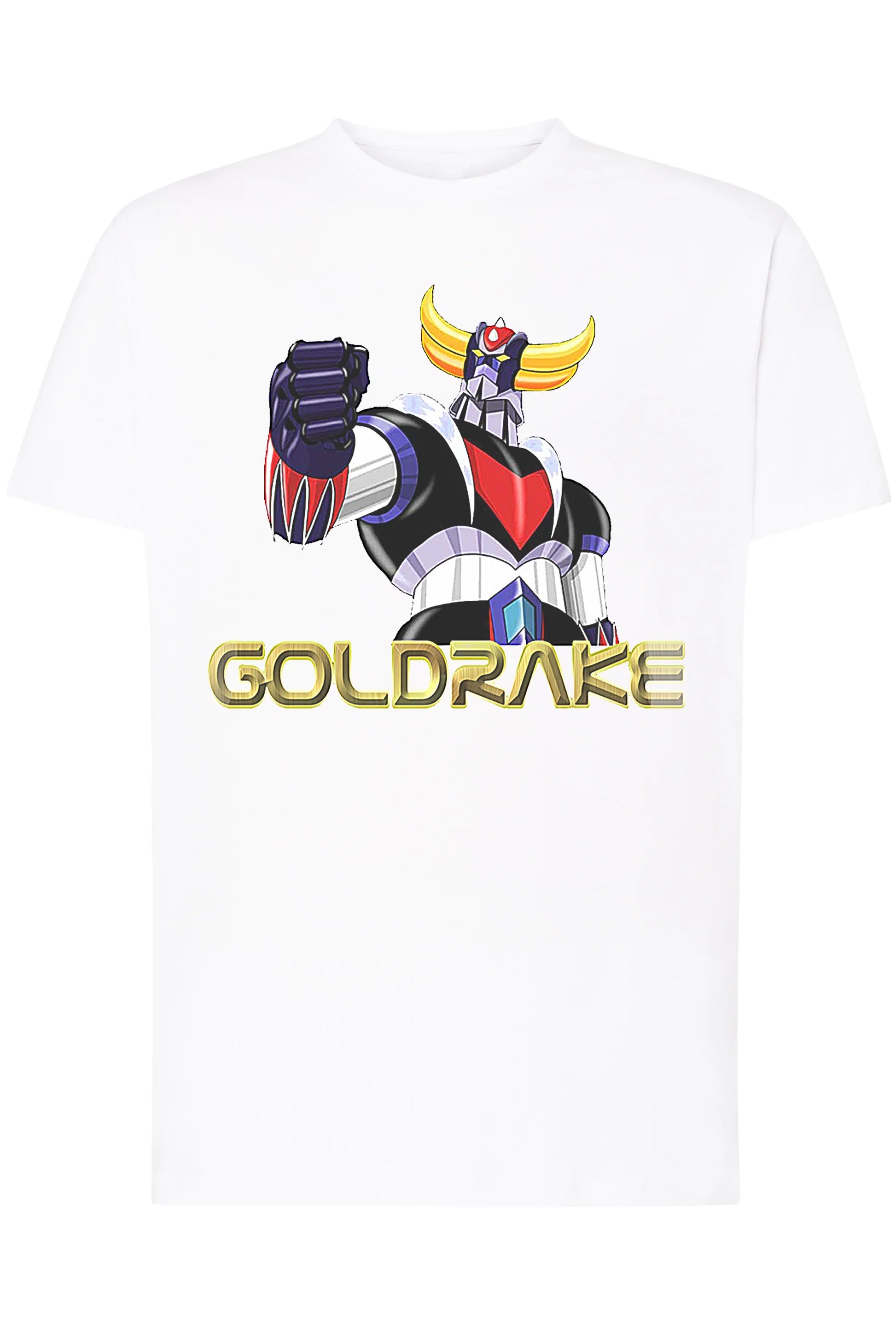 Goldrake Robot Finale Ufo Robot 1504 T-shirt Urban Men Uomo 100% Cotone Pettinato JK - STREET STYLE