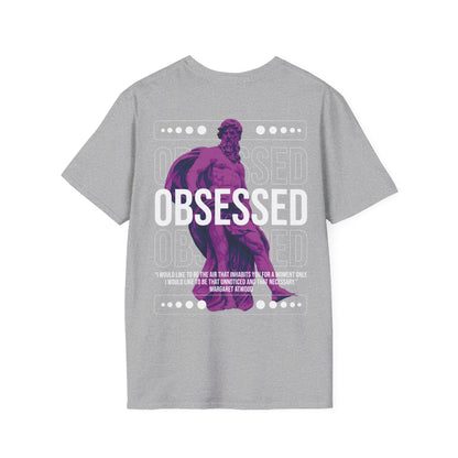 Obsessed - Streetwear - Gods Way - Unisex T-Shirt - Back Print - STREET STYLE