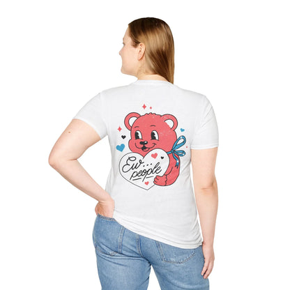 Ew... people - Antisocial Retro - Unisex T-Shirt - Back Print - STREET STYLE