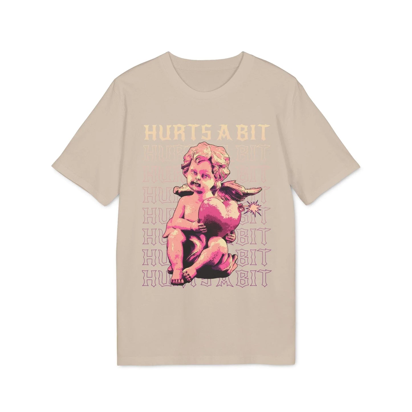 Hurts a Bit - Gods Way - Premium Bio Unisex T-Shirt - Front Print - STREET STYLE